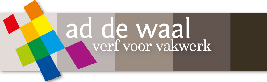 Ad de Waal verfhandel logo